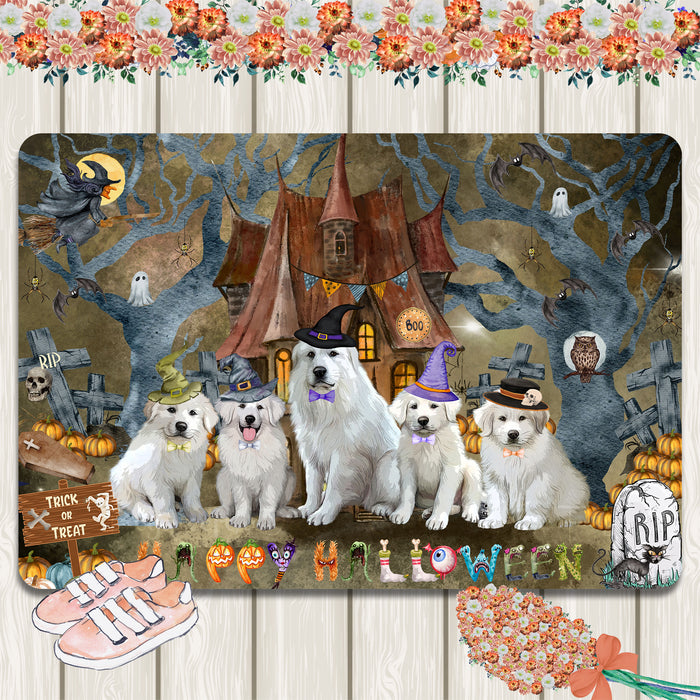 Great Pyrenees Area Rug and Runner: Explore a Variety of Designs, Personalized, Custom, Halloween Indoor Floor Carpet Rugs for Home and Living Room, Pet Gift for Dog Lovers