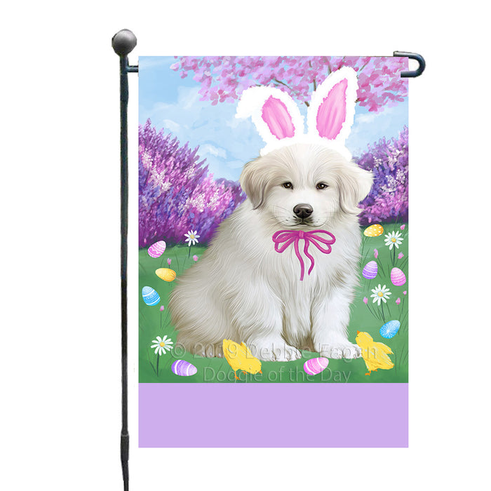 Personalized Easter Holiday Great Pyrenee Dog Custom Garden Flags GFLG-DOTD-A58883