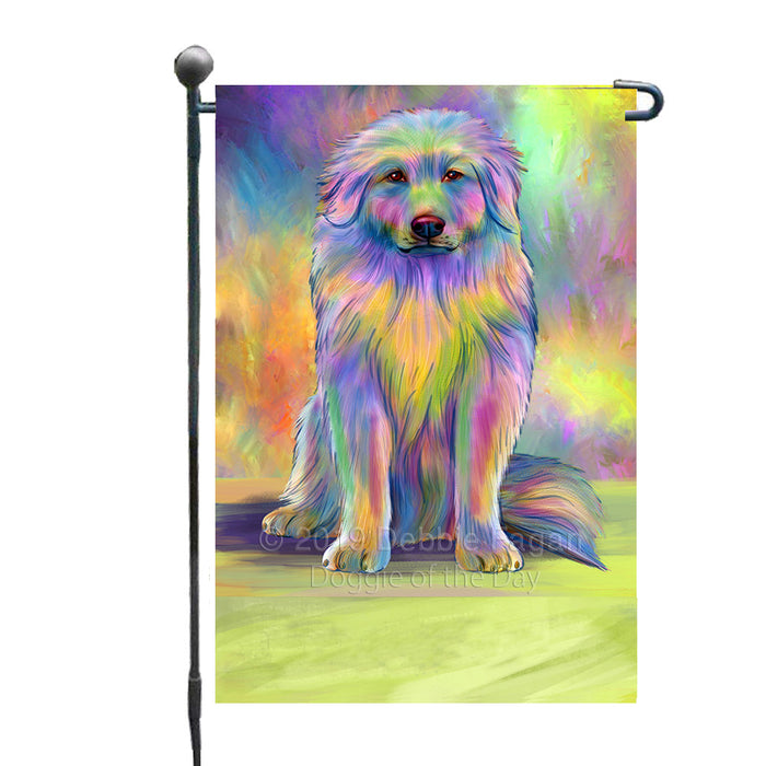 Personalized Paradise Wave Great Pyrenees Dog Custom Garden Flags GFLG-DOTD-A60042