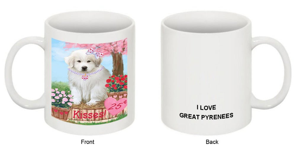 Rosie 25 Cent Kisses Great Pyrenee Dog Coffee Mug MUG51278
