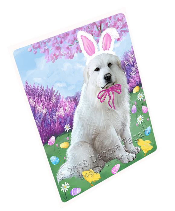 Easter Holiday Great Pyrenee Dog Cutting Board C75936