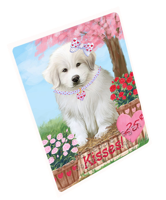 Rosie 25 Cent Kisses Great Pyrenee Dog Cutting Board C72777