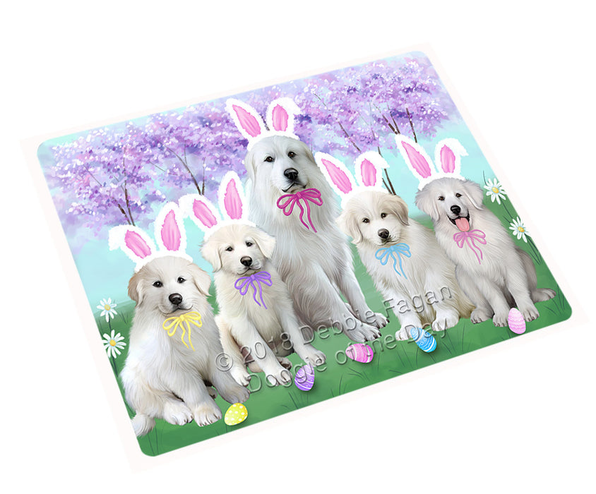 Easter Holiday Great Pyrenees Dog Cutting Board C75939