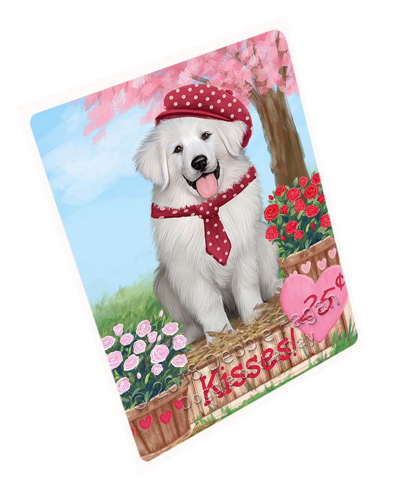 Rosie 25 Cent Kisses Great Pyrenee Dog Magnet MAG72780 (Small 5.5" x 4.25")