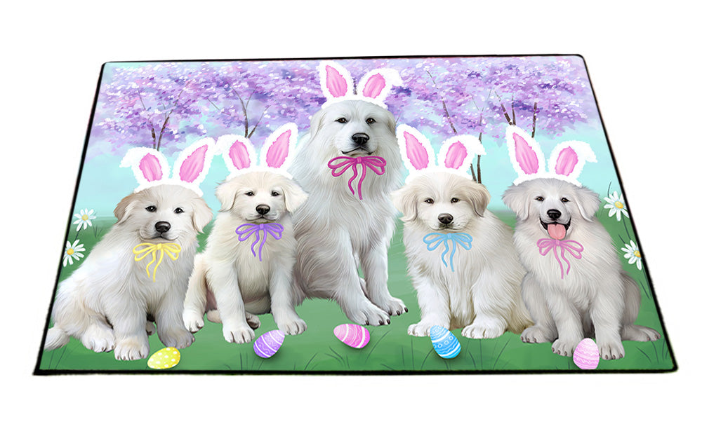 Easter Holiday Great Pyrenees Dog Floormat FLMS53760