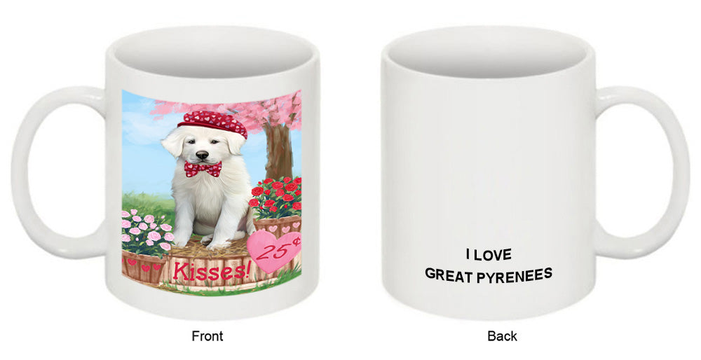 Rosie 25 Cent Kisses Great Pyrenee Dog Coffee Mug MUG51280