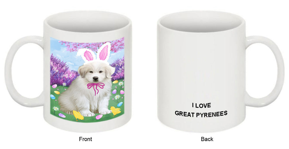 Easter Holiday Great Pyrenee Dog Coffee Mug MUG52304