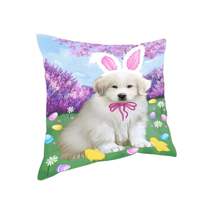 Easter Holiday Great Pyrenee Dog Pillow PIL82032