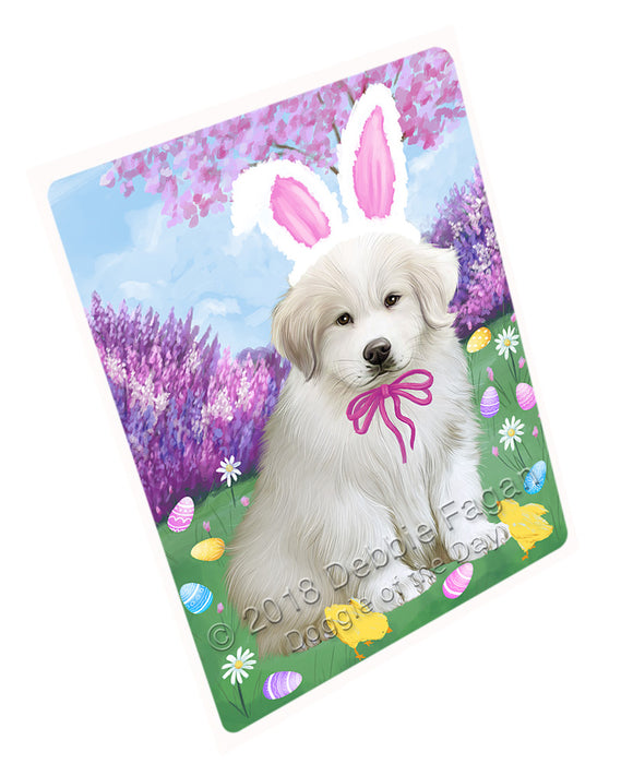 Easter Holiday Great Pyrenee Dog Cutting Board C75942