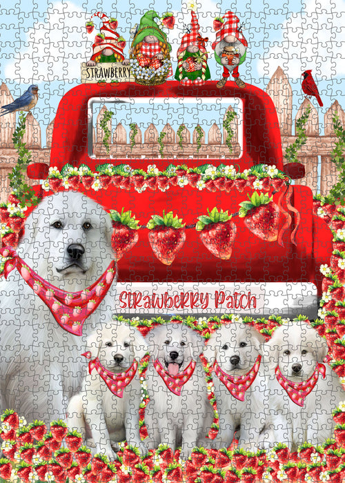 Great Pyrenee Jigsaw Puzzle for Adult, Interlocking Puzzles Games, Personalized, Explore a Variety of Designs, Custom, Dog Gift for Pet Lovers