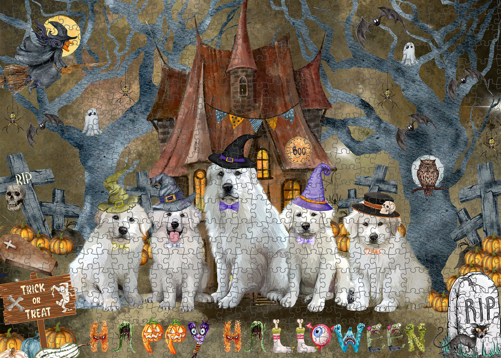 Great Pyrenee Jigsaw Puzzle, Interlocking Puzzles Games for Adult, Explore a Variety of Designs, Personalized, Custom, Gift for Pet and Dog Lovers