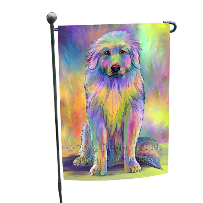 Paradise Wave Great Pyrenee Dog Garden Flag GFLG57340