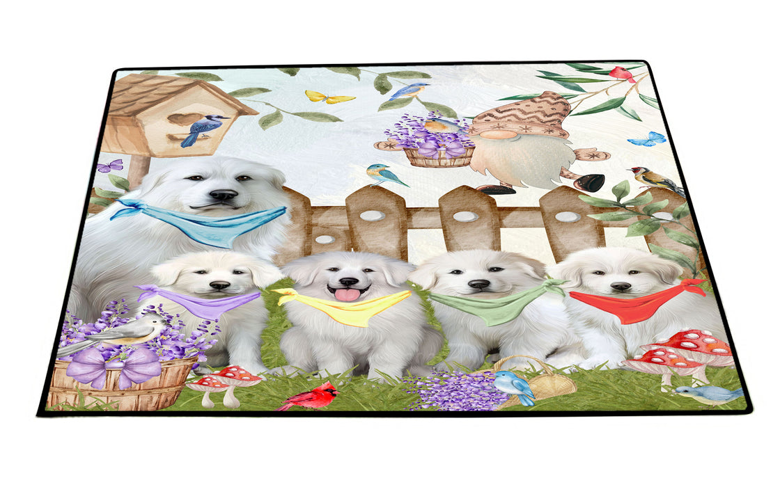 Great Pyrenees Floor Mat and Door Mats, Explore a Variety of Designs, Personalized, Anti-Slip Welcome Mat for Outdoor and Indoor, Custom Gift for Dog Lovers