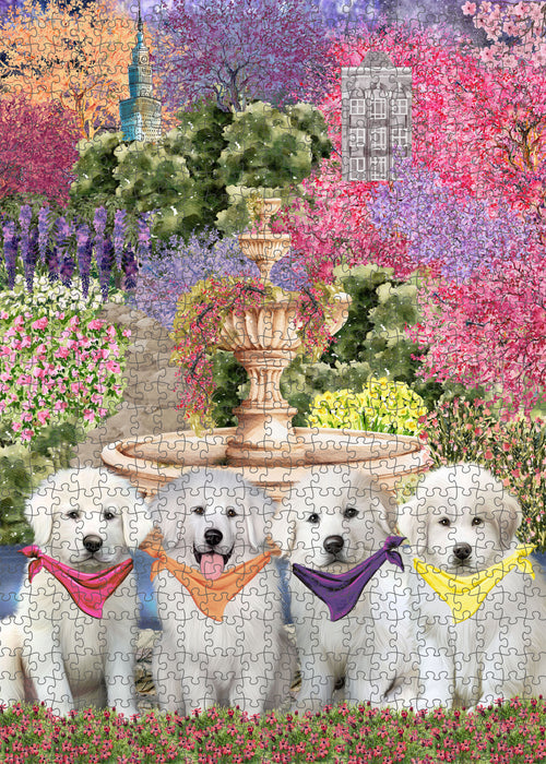 Great Pyrenee Jigsaw Puzzle: Explore a Variety of Personalized Designs, Interlocking Puzzles Games for Adult, Custom, Dog Lover's Gifts