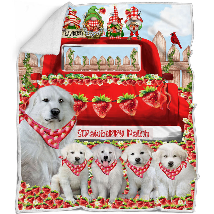 Great Pyrenee Blanket: Explore a Variety of Designs, Custom, Personalized, Cozy Sherpa, Fleece and Woven, Dog Gift for Pet Lovers