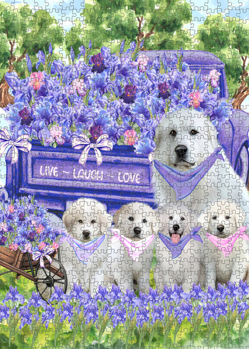 Great Pyrenee Jigsaw Puzzle: Explore a Variety of Personalized Designs, Interlocking Puzzles Games for Adult, Custom, Dog Lover's Gifts