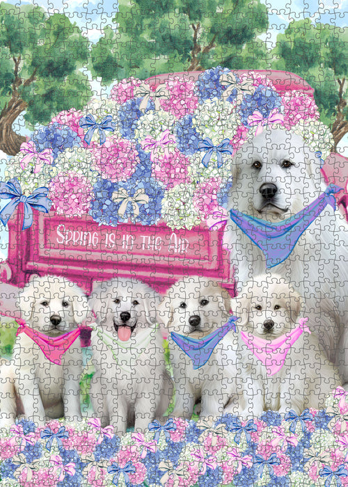 Great Pyrenee Jigsaw Puzzle: Explore a Variety of Designs, Interlocking Puzzles Games for Adult, Custom, Personalized, Gift for Dog and Pet Lovers