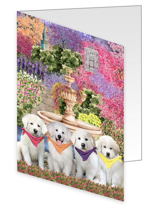 Great Pyrene Greeting Cards & Note Cards: Explore a Variety of Designs, Custom, Personalized, Halloween Invitation Card with Envelopes, Gifts for Dog Lovers