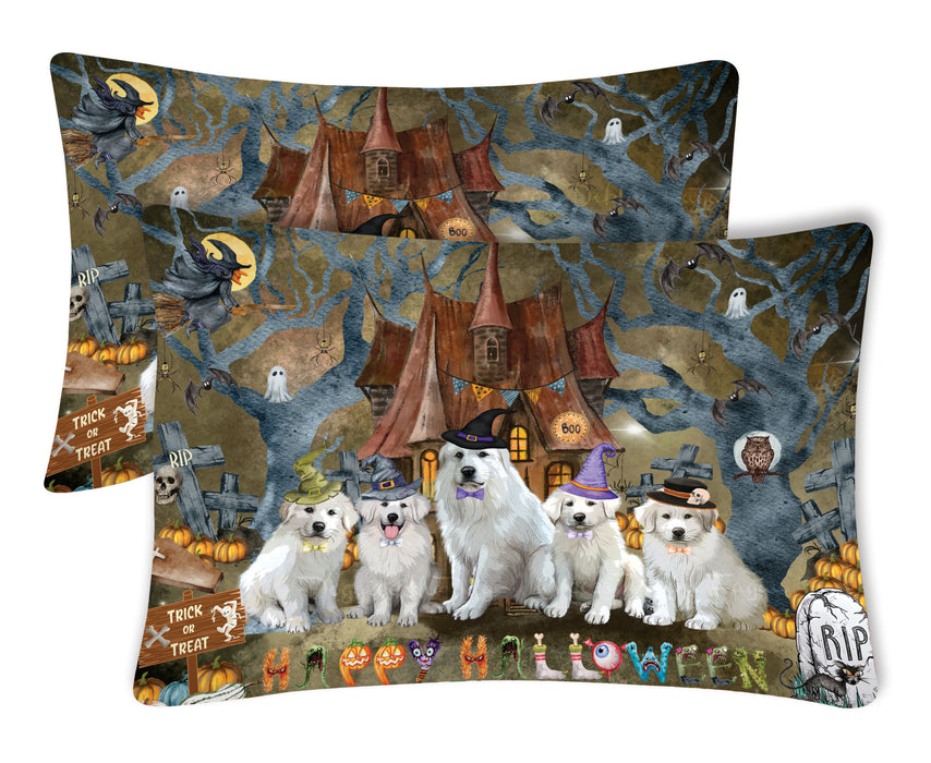 Great Pyrenees Pillow Case, Soft and Breathable Pillowcases Set of 2, Explore a Variety of Designs, Personalized, Custom, Gift for Dog Lovers