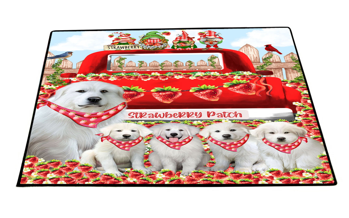 Great Pyrenees Floor Mats: Explore a Variety of Designs, Personalized, Custom, Halloween Anti-Slip Doormat for Indoor and Outdoor, Dog Gift for Pet Lovers