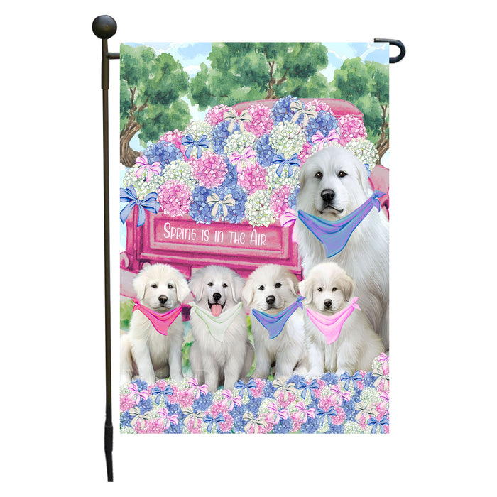 Great Pyrenee Dogs Garden Flag: Explore a Variety of Personalized Designs, Double-Sided, Weather Resistant, Custom, Outdoor Garden Yard Decor for Dog and Pet Lovers