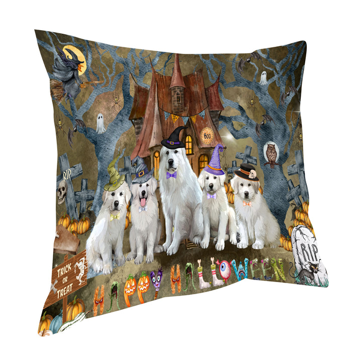 Great Pyrenee Pillow: Explore a Variety of Designs, Custom, Personalized, Throw Pillows Cushion for Sofa Couch Bed, Gift for Dog and Pet Lovers