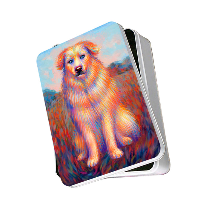 Mystic Blaze Great Pyrenees Dog Photo Storage Tin PITN53583