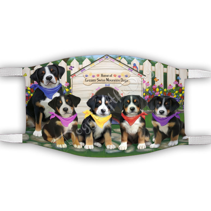 Spring Dog House Greater Swiss Mountain Dogs Face Mask FM48805