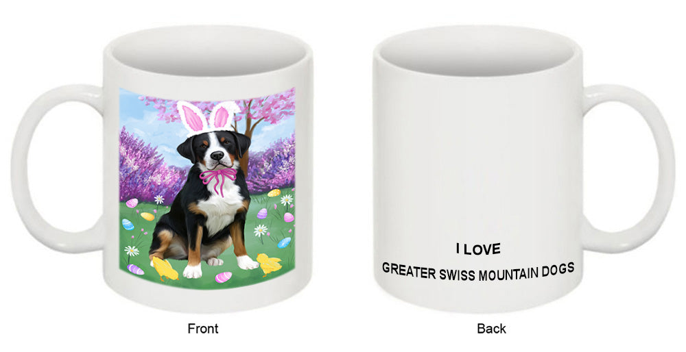 Easter Holiday Greater Swiss Mountain Dog Coffee Mug MUG52305
