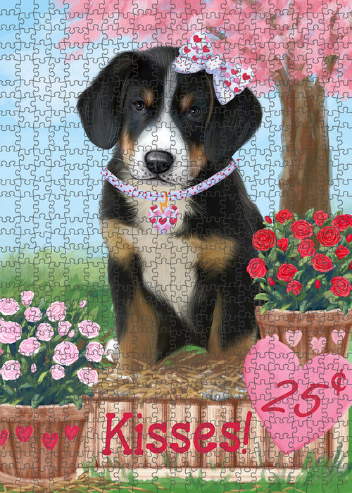 Rosie 25 Cent Kisses Greater Swiss Mountain Dog Puzzle with Photo Tin PUZL91736