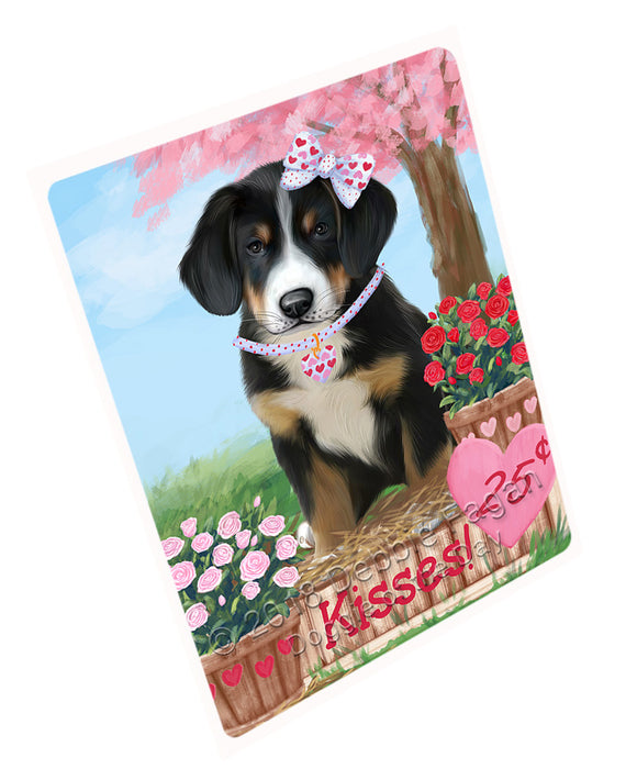 Rosie 25 Cent Kisses Greater Swiss Mountain Dog Magnet MAG72786 (Small 5.5" x 4.25")