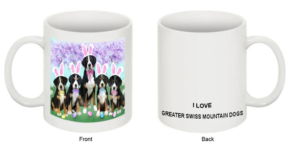Easter Holiday Greater Swiss Mountain Dogs Coffee Mug MUG52306