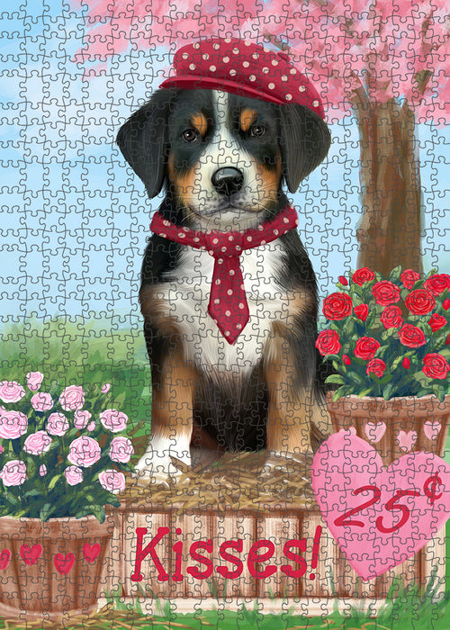 Rosie 25 Cent Kisses Greater Swiss Mountain Dog Puzzle with Photo Tin PUZL91740