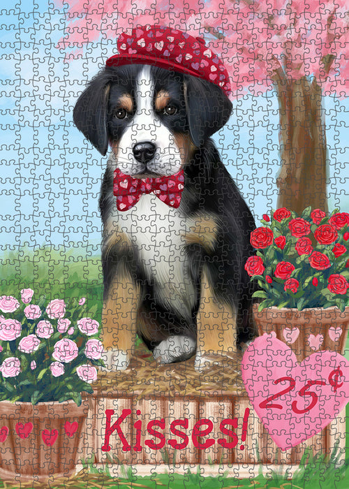 Rosie 25 Cent Kisses Greater Swiss Mountain Dog Puzzle with Photo Tin PUZL91744