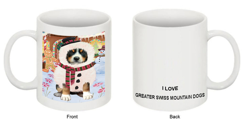 Christmas Gingerbread House Candyfest Greater Swiss Mountain Dog Coffee Mug MUG51755