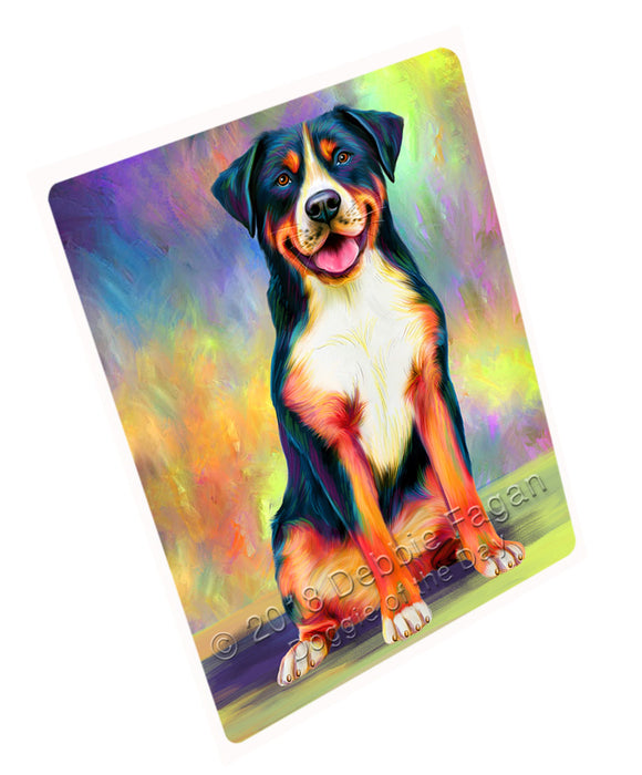 Paradise Wave Greater Swiss Mountain Dog Magnet MAG73350 (Small 5.5" x 4.25")
