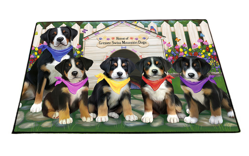 Spring Dog House Greater Swiss Mountain Dogs Floormat FLMS51552