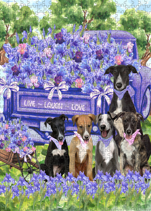 Greyhound Jigsaw Puzzle for Adult: Explore a Variety of Designs, Custom, Personalized, Interlocking Puzzles Games, Dog and Pet Lovers Gift