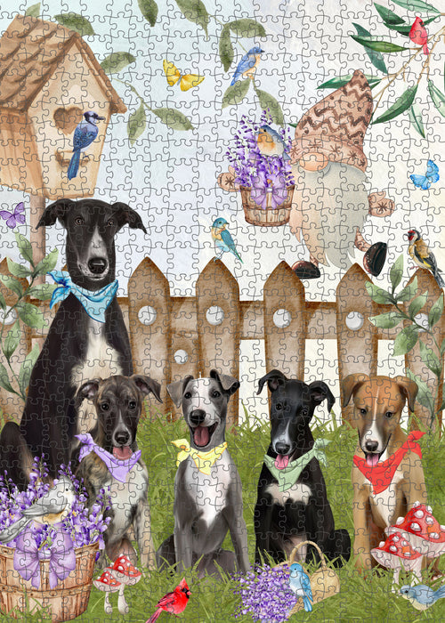 Greyhound Jigsaw Puzzle for Adult, Explore a Variety of Designs, Interlocking Puzzles Games, Custom and Personalized, Gift for Dog and Pet Lovers