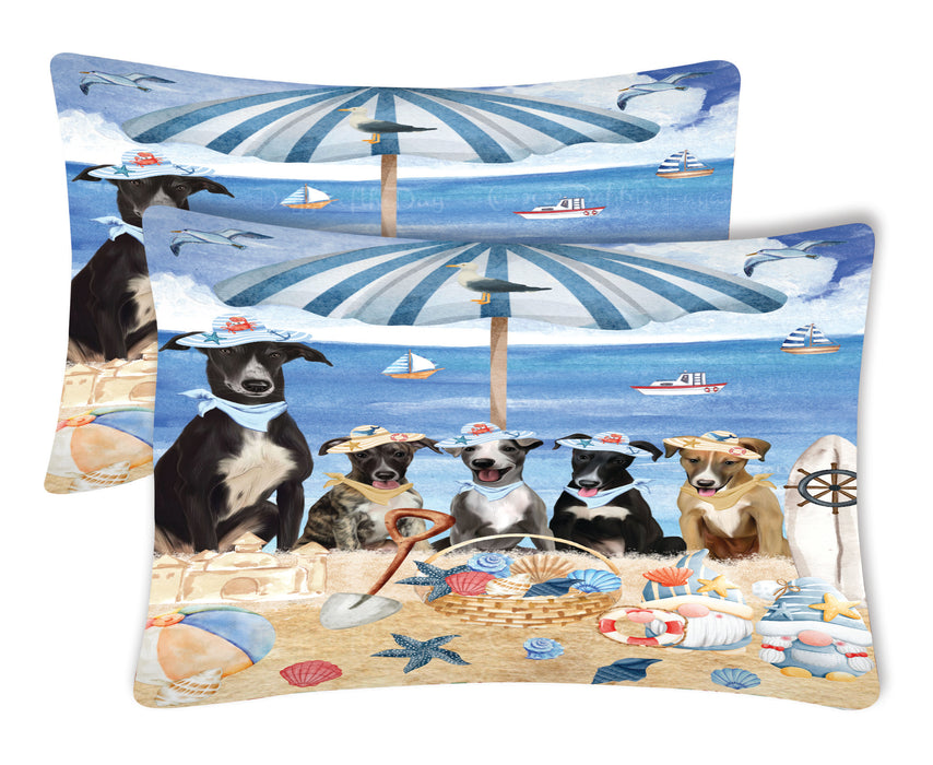 Greyhound Pillow Case: Explore a Variety of Personalized Designs, Custom, Soft and Cozy Pillowcases Set of 2, Pet & Dog Gifts