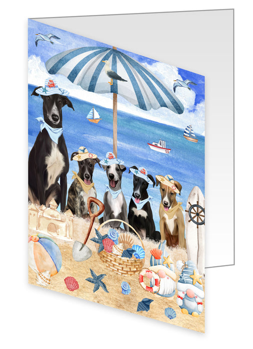 Greyhound Greeting Cards & Note Cards: Explore a Variety of Designs, Custom, Personalized, Halloween Invitation Card with Envelopes, Gifts for Dog Lovers