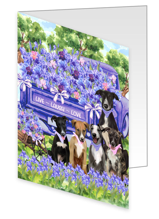 Greyhound Greeting Cards & Note Cards, Invitation Card with Envelopes Multi Pack, Explore a Variety of Designs, Personalized, Custom, Dog Lover's Gifts
