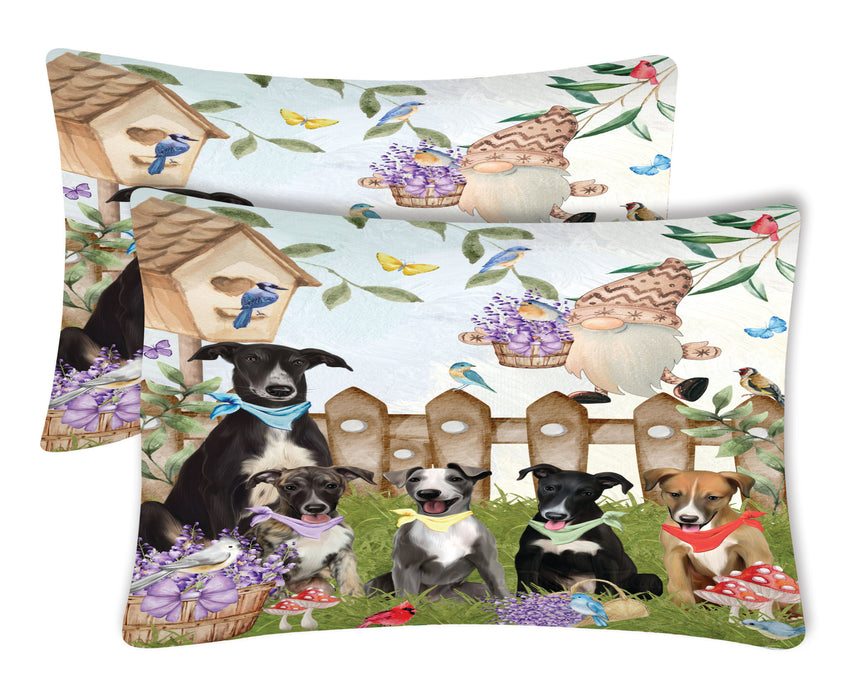 Greyhound Pillow Case, Explore a Variety of Designs, Personalized, Soft and Cozy Pillowcases Set of 2, Custom, Dog Lover's Gift
