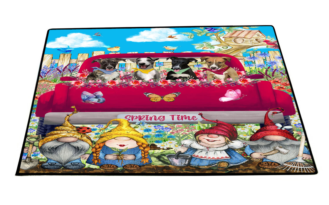 Greyhound Floor Mat: Explore a Variety of Designs, Anti-Slip Doormat for Indoor and Outdoor Welcome Mats, Personalized, Custom, Pet and Dog Lovers Gift