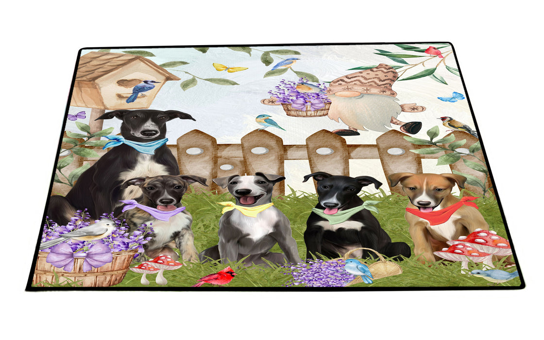 Greyhound Floor Mat: Explore a Variety of Designs, Custom, Personalized, Anti-Slip Door Mats for Indoor and Outdoor, Gift for Dog and Pet Lovers