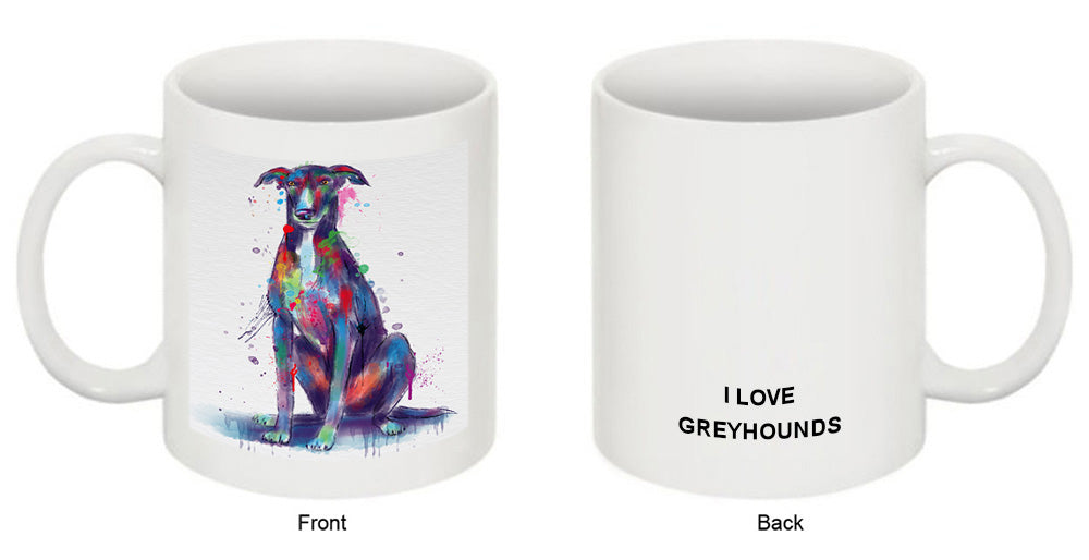 Watercolor Greyhound Dog Coffee Mug MUG52948