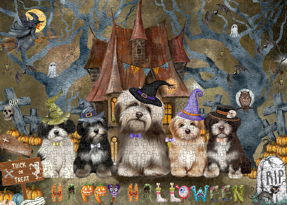 Havanese Jigsaw Puzzle: Explore a Variety of Personalized Designs, Interlocking Puzzles Games for Adult, Custom, Dog Lover's Gifts