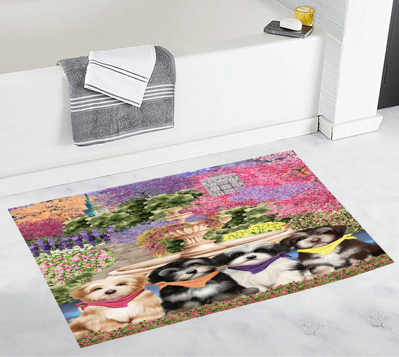 Havanese Bath Mat, Anti-Slip Bathroom Rug Mats, Explore a Variety of Designs, Custom, Personalized, Dog Gift for Pet Lovers
