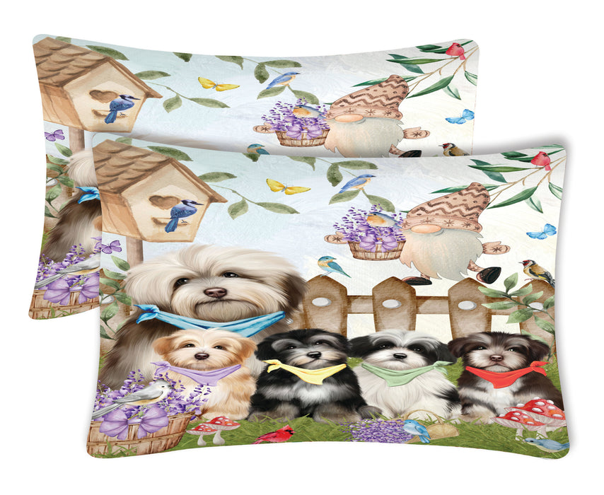 Havanese Pillow Case, Soft and Breathable Pillowcases Set of 2, Explore a Variety of Designs, Personalized, Custom, Gift for Dog Lovers