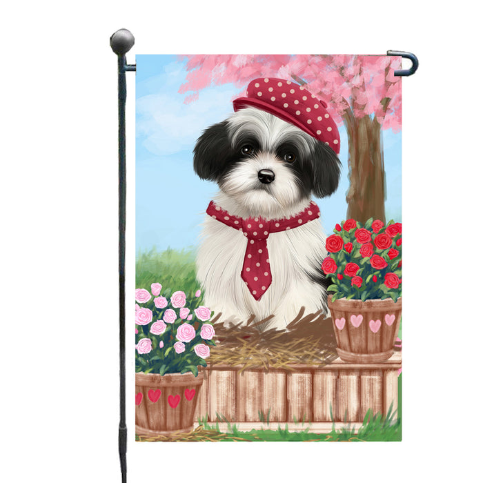 Personalized Rosie 25 Cent Kisses Havanese Dog Custom Garden Flag GFLG64726